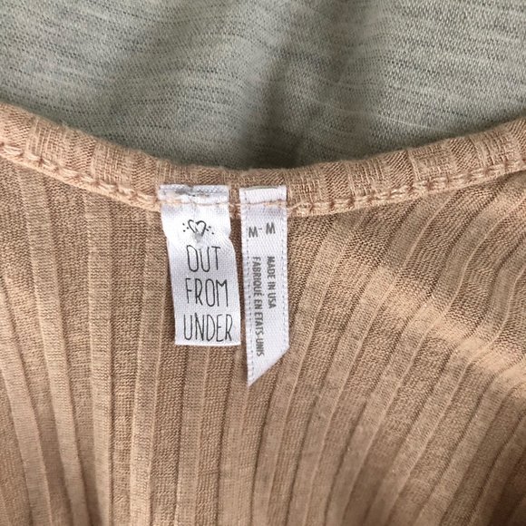 urban outfitters ribbed bodysuit - Picture 5 of 6